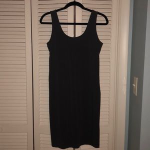 Charcoal Gray Tank Dress